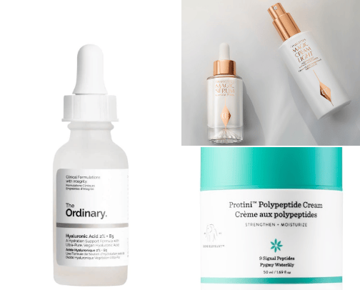 Skin care cover photo collage