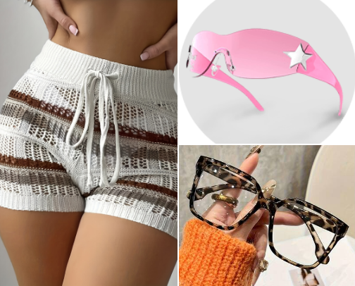 Summer Fashion & Accessories (Moda y accesorios de verano) cover photo collage