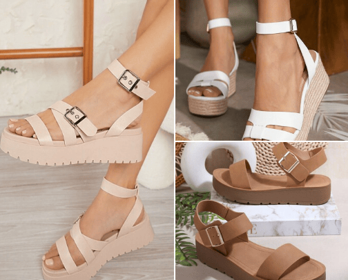Ultimate Comfort Shoes cover photo collage