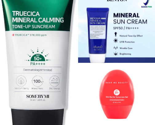 Why physical sunscreen? cover photo collage