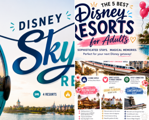 ORLANDO THEME PARKS | ɬꪱׁׅ℘꯱ׁׅ֒ & ℘lคຖຖiຖງ 🏰🎢🎡✨ cover photo collage