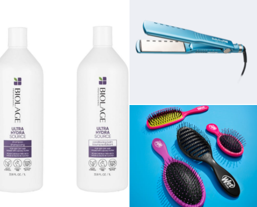 My Simple Hair Essentials! cover photo collage
