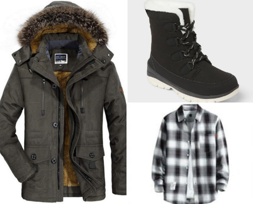 Winter list cover photo collage