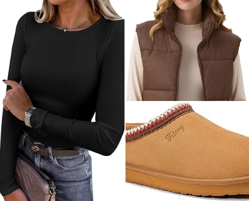 Mom Fall Fashion Essentials cover photo collage