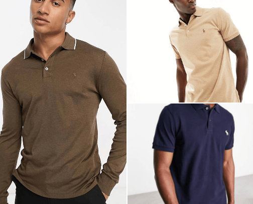 ASOS Men's Polo Shirts cover photo collage