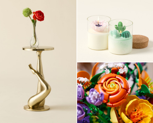 Funky home decor for a little spice cover photo collage