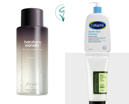 Skincare: Teens from Puberty to Early 20s cover photo collage