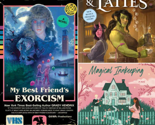 My favorite book recs cover photo collage