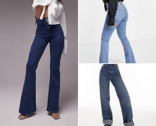 Jeans cover photo collage