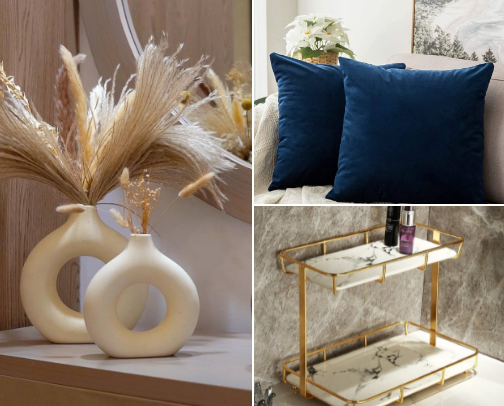 Amazon Home Finds: My Neutral Apartment Glow-up ✨ cover photo collage