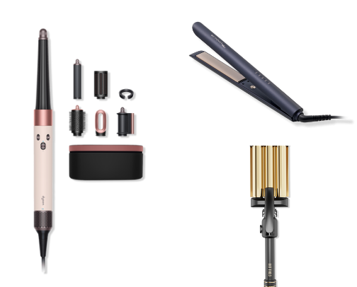 Haur styling tools cover photo collage