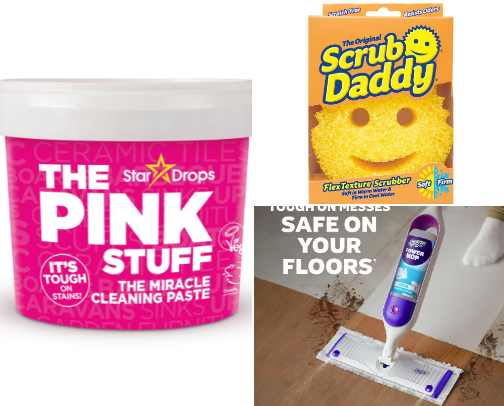The Viral Cleaning Finds ✨🧼 cover photo collage