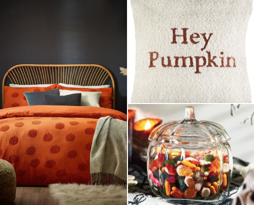 My perfect autumn bedroom finds cover photo collage