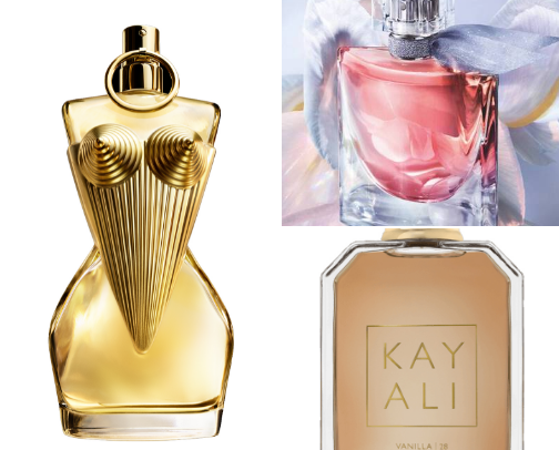 Long lasting perfumes cover photo collage