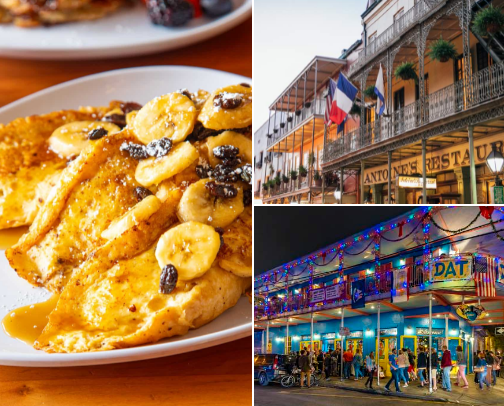 New Orleans itinerary ⚜️ cover photo collage