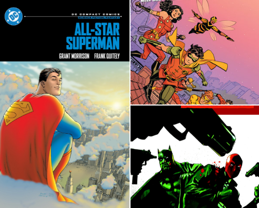 great starter comics! cover photo collage