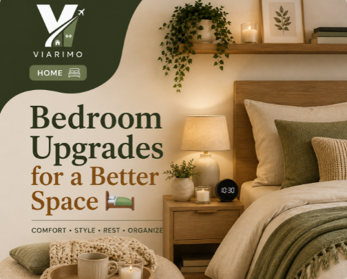Bedroom Upgrades for a Better Space 🛏️ cover photo collage
