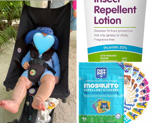 Things that saved my sanity while traveling with three kids cover photo collage