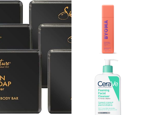 Skincare cover photo collage