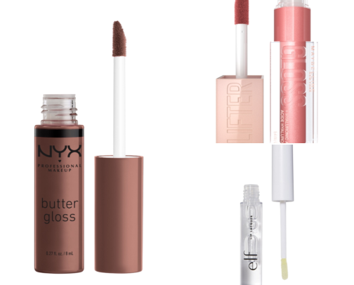 I Finally Found Lip Glosses That Aren't Sticky and My Hair Stays Out cover photo collage