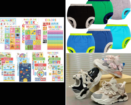 Toddler Must Haves cover photo collage