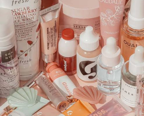 favourite skincare for dry, sensitive skin♡♡♡♡ cover photo collage