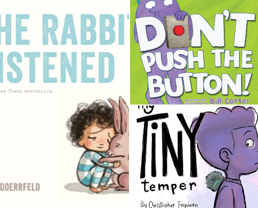 Kids Social and Emotional Books cover photo collage