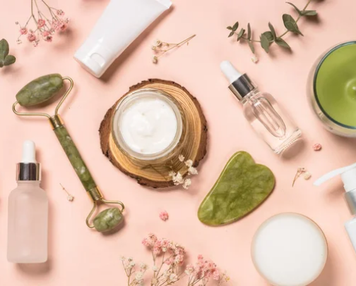 Everyday skincare compiled cover photo collage