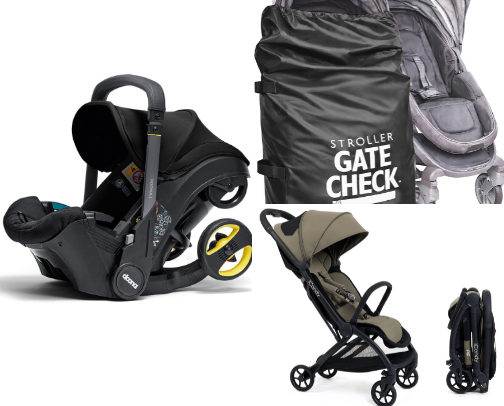 Travel with baby essentials cover photo collage