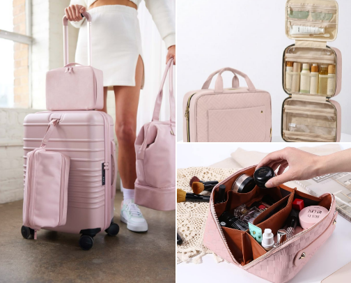 Best Travel Toiletry Bags ✈️Cute & Practical Organizers for Every Trip cover photo collage
