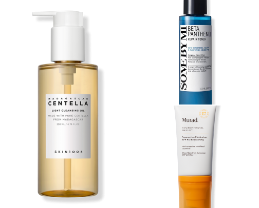 Glow On: Skincare Essentials for Glowing, Hydrated Skin cover photo collage