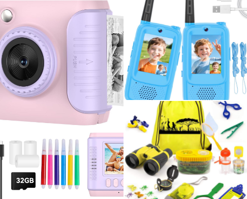 Fun kids toys for adventures! cover photo collage
