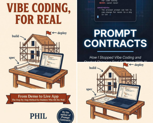AI Coding Books I Recommend to Builders Starting Out cover photo collage