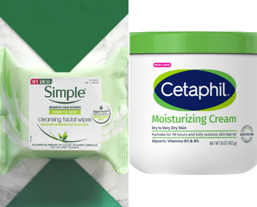Skincare Favs cover photo collage