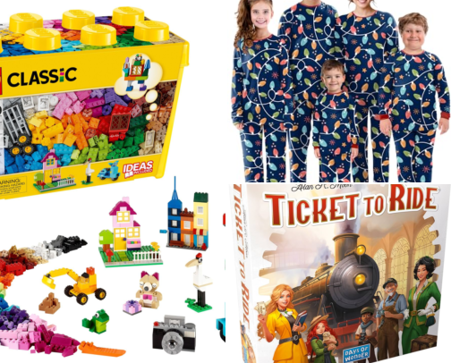 Christmas Gift Ideas for Kids & Families cover photo collage