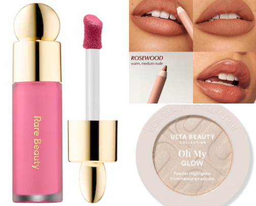 Clean girl makeup cover photo collage