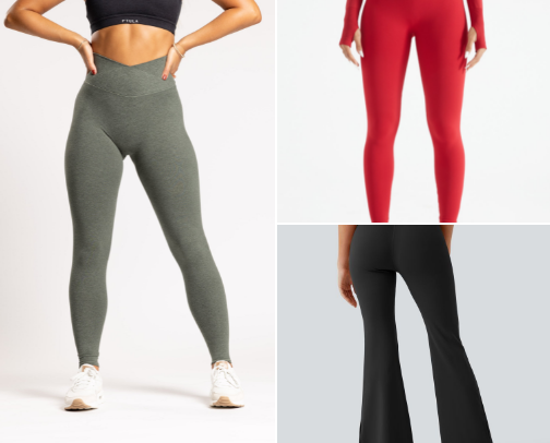 Activewear cover photo collage
