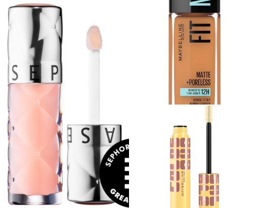 My favorite beauty recs cover photo collage