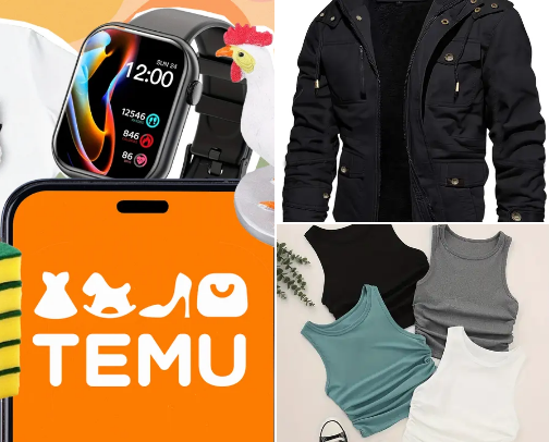 TEMU your new Home of Outfit cover photo collage
