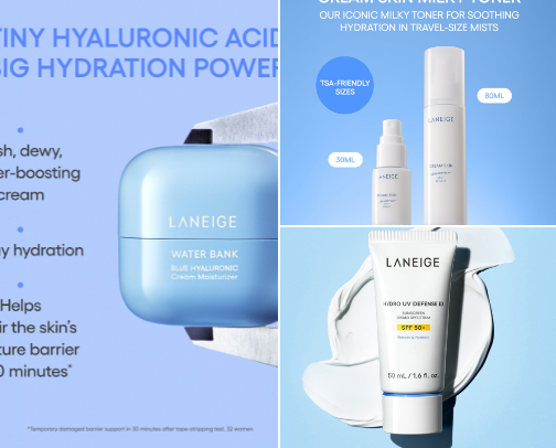 Skincare 🫧 cover photo collage