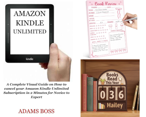 Gifts for the book lover in your life cover photo collage