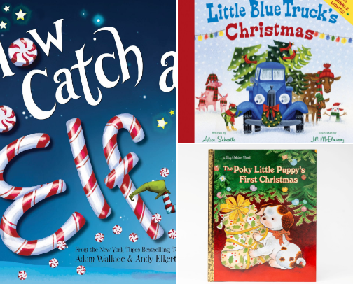 Christmas (Winter) Books for Kids cover photo collage