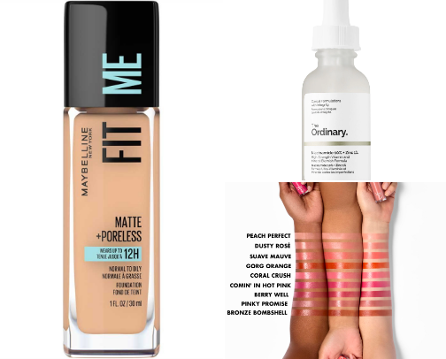 My favorite beauty recs cover photo collage