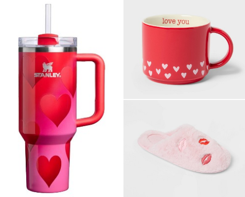 Valentine's Gift Basket Ideas cover photo collage
