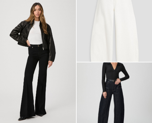 Haute Heights: Curve-Contouring & Statement Denim for Tall Women cover photo collage