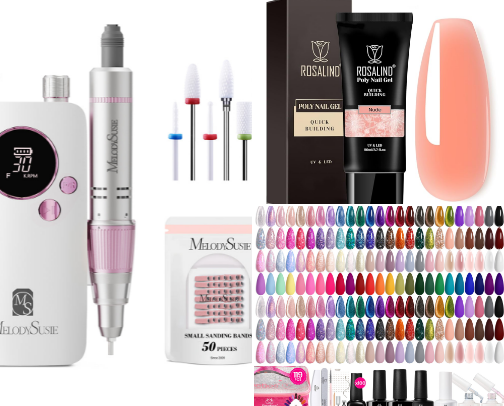 Essential Nail Items for Beginners cover photo collage