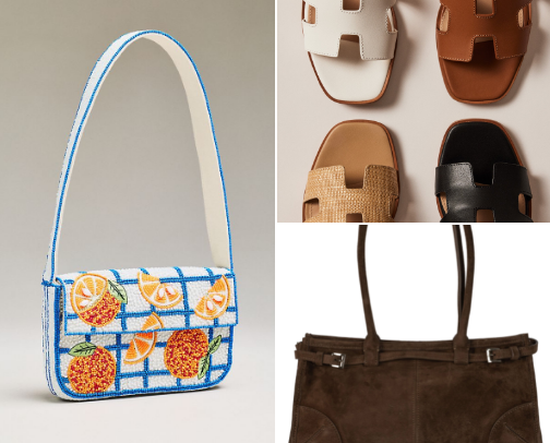 Luxury Looks for Less cover photo collage