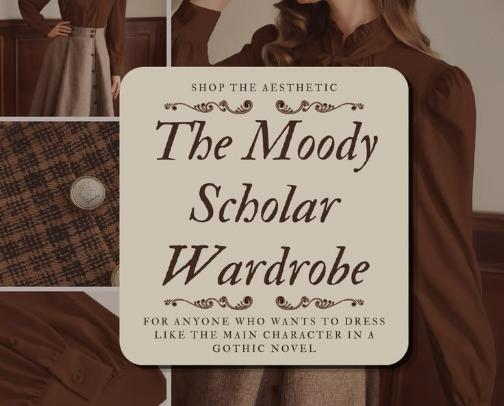 The Moody Scholar Wardrobe cover photo collage