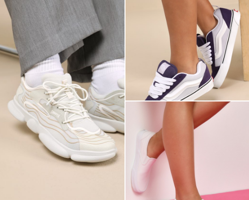 Trending shoes & high Heels cover photo collage