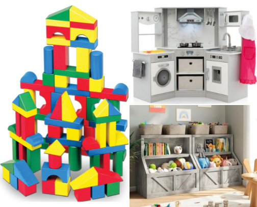 Fun and Exciting Outdoor & Indoor Toys for Kids cover photo collage